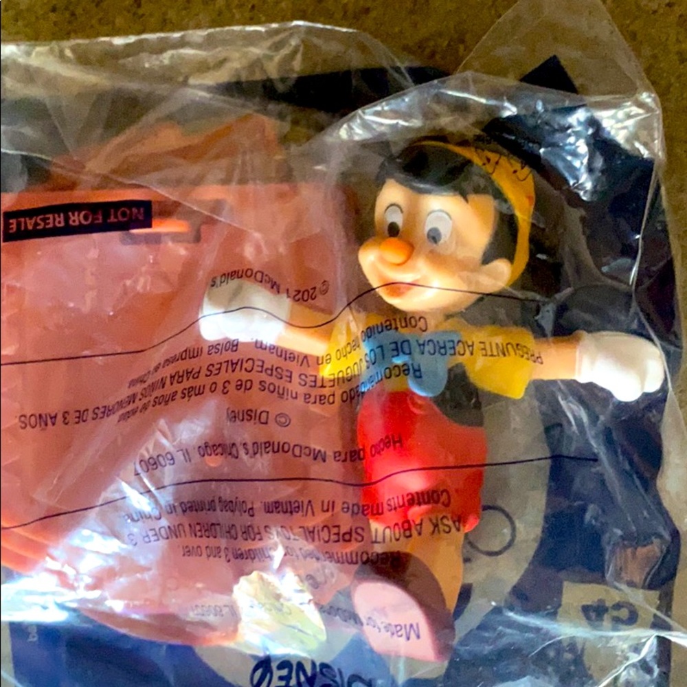 Disney 50th Anniversary Pinocchio Toy